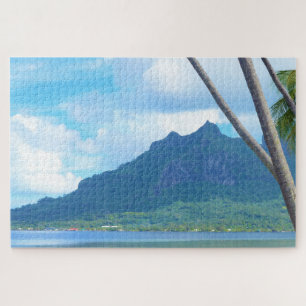 Puzzle Paraíso de Bora Bora, Sueños de Bungalow Sobreacuá