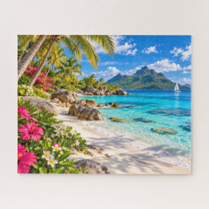 Puzzle Paraíso de Isla Tropical