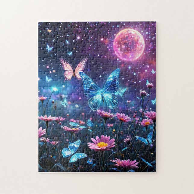 Puzzle Paraíso de las mariposas (Vertical)