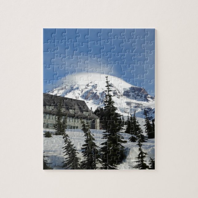 Puzzle Paraíso en el Monte Rainier (Vertical)