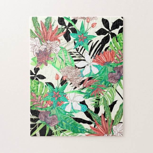 Puzzle Paraíso floral II (Vertical)