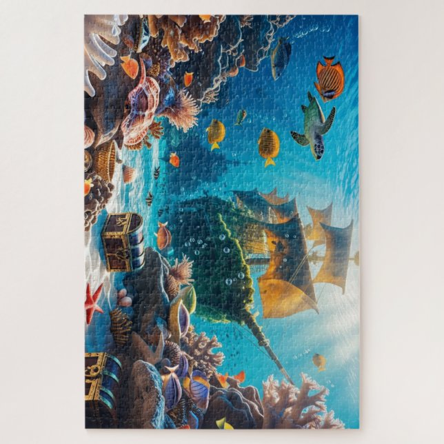 Puzzle Paraíso submarino (Vertical)