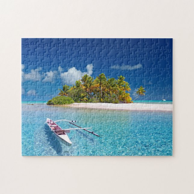 Puzzle Paraíso tropical (Horizontal)