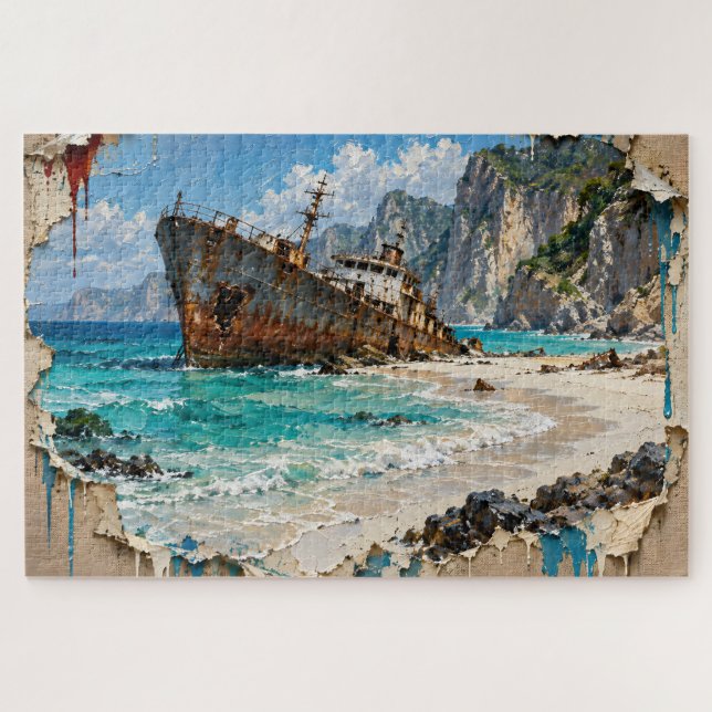 Puzzle Paraíso y Óxido (Horizontal)