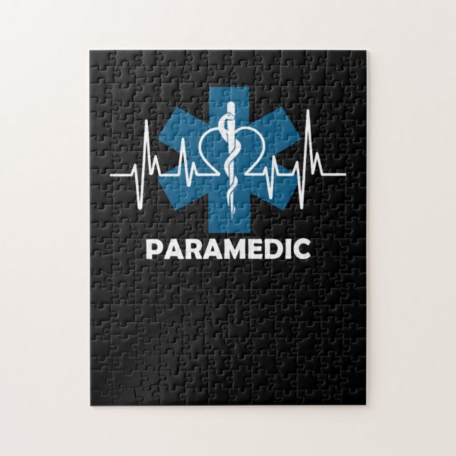 Puzzle Paramedic Heartbeat (Vertical)