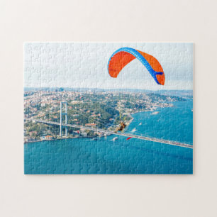 Puzzle Paramotores Volando Por El Bósforo