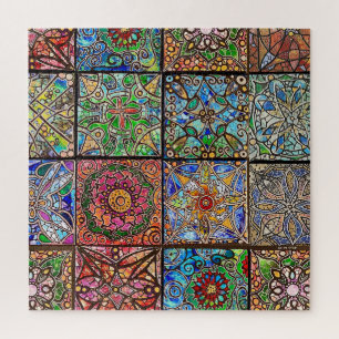 Puzzle Parche Stainass Mandala