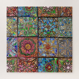 Puzzle Parche Stainass Mandala