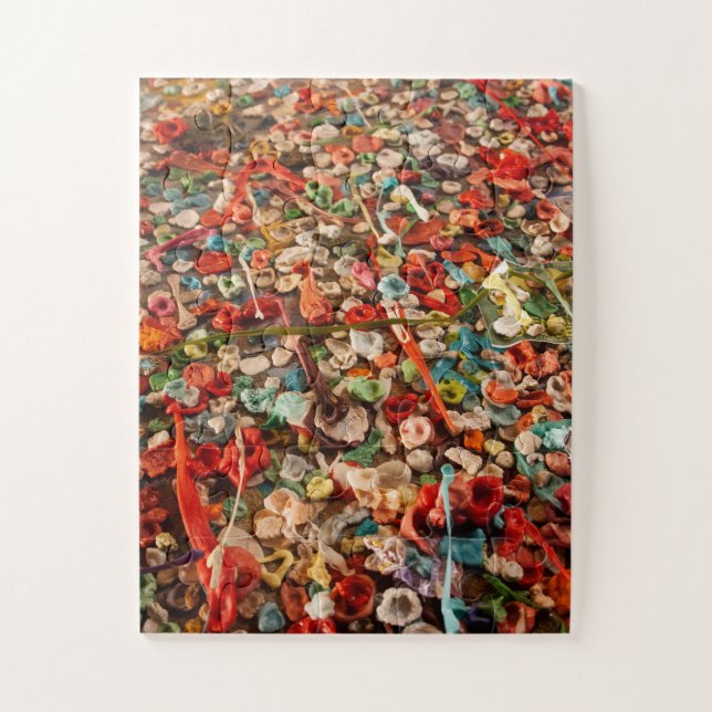 Puzzle Pared de goma colorida (Vertical)