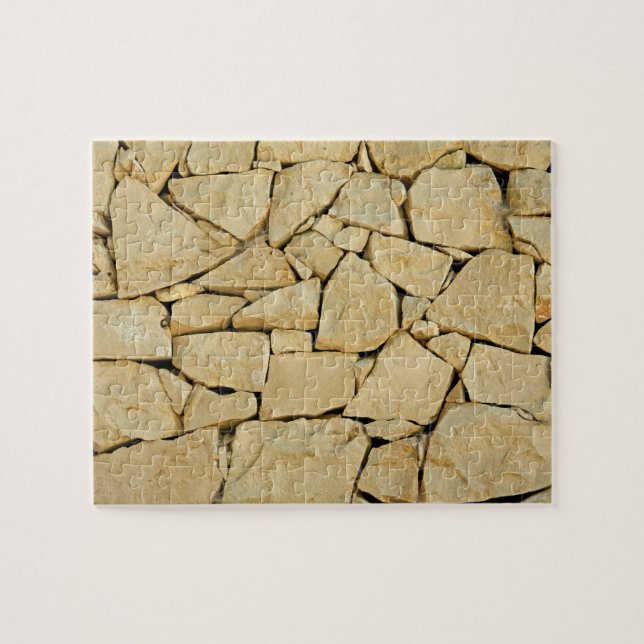 Puzzle Pared de piedra seca (Horizontal)