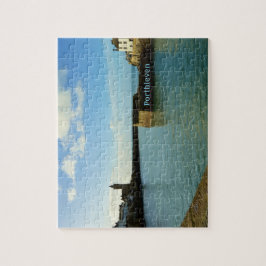 Puzzle Pared del puerto de Porthleven Cornualles