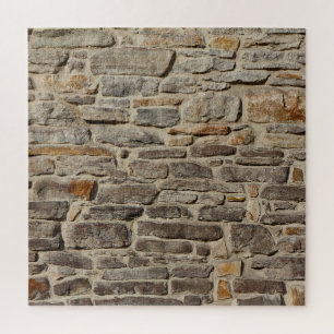 Puzzle Paredes de piedra rústica, decoración texturizada