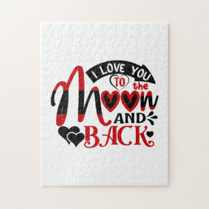 Puzzle Pareja Arte Que Te Amo A La Luna