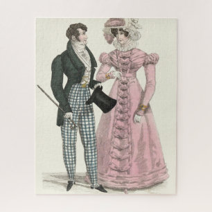 Puzzle Pareja Boda Antigua 1823 Hombre Mujer Moda