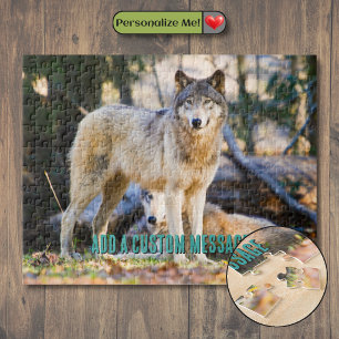Puzzle Pareja de Lobos