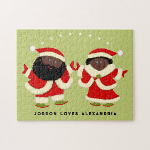 Puzzle Pareja de Navidad