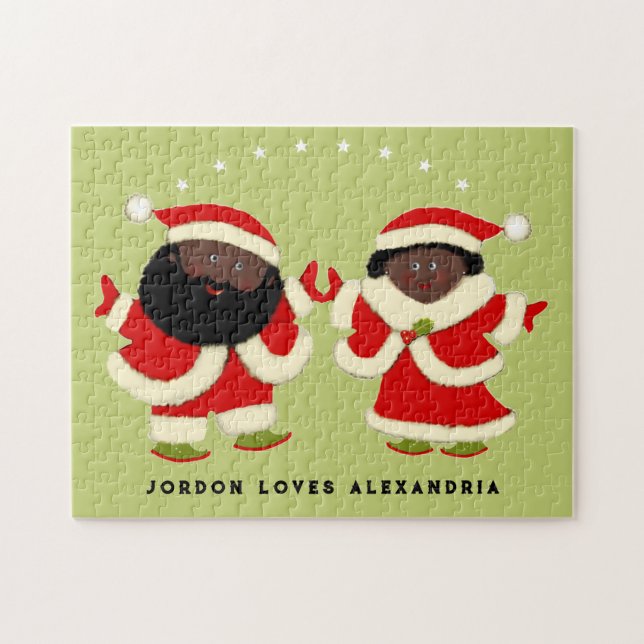 Puzzle Pareja de navidades (Horizontal)