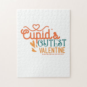 Puzzle Pareja de regalo de Cupido Valentín más lindo