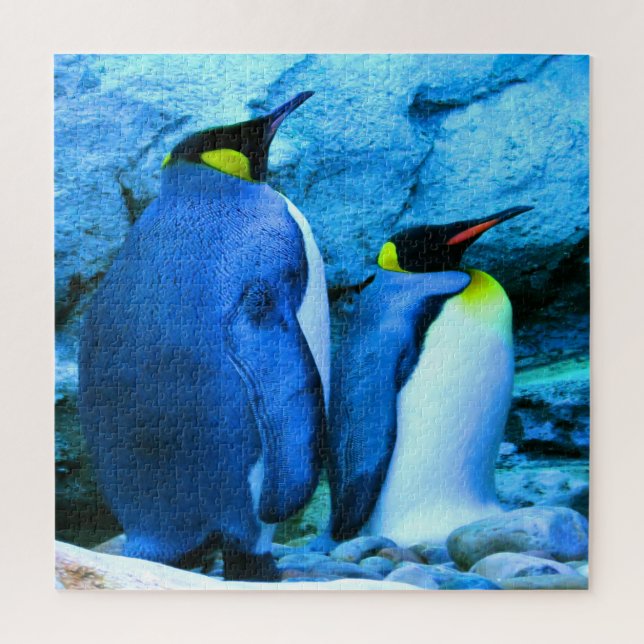 Puzzle Pareja King Penguin (Vertical)