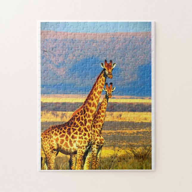 Puzzle Pares de jirafas (Vertical)
