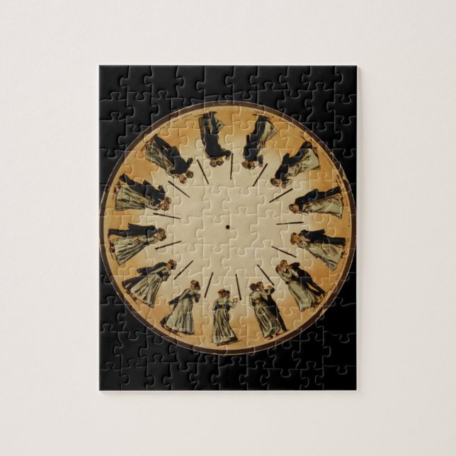 Puzzle Pares Phenakistoscope que baila el vals de (Vertical)