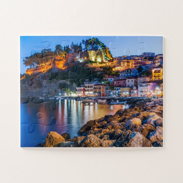 Puzzle Parga, Grecia. (Horizontal)