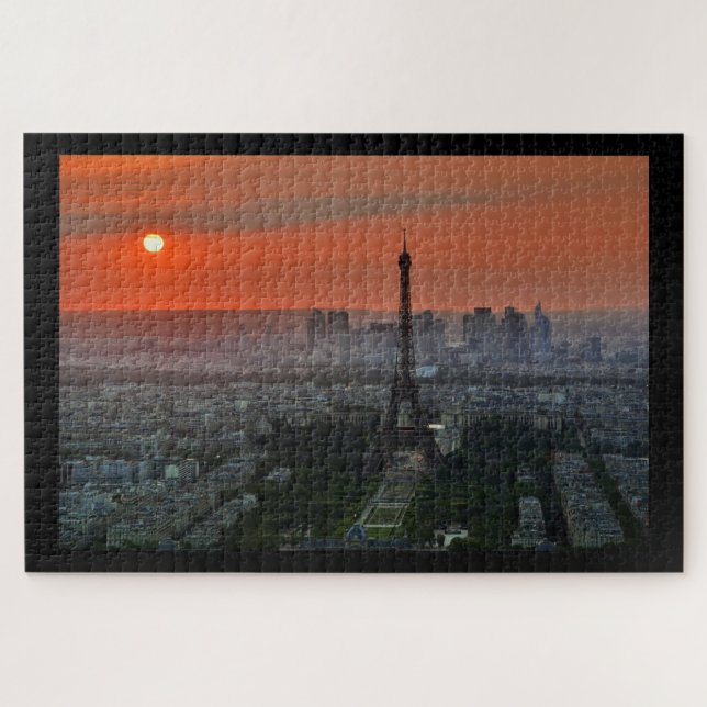 Puzzle París al atardecer (Horizontal)