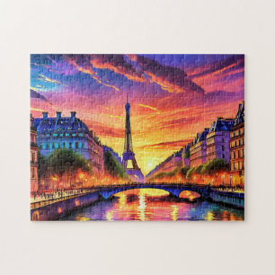 Puzzle París Arte 1 Skyline Foto de arte rompe París Fran