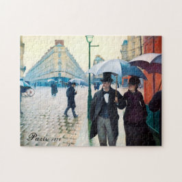 Puzzle París - Escena del Poster Rainy Day en Francia