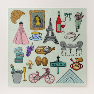 Puzzle París romántico