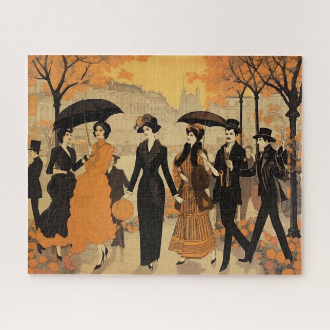 Puzzle París vintage (Horizontal)