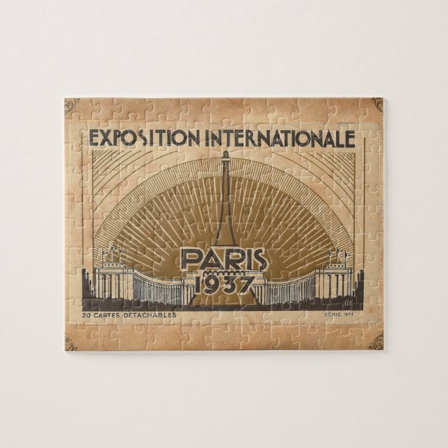 Puzzle París-Weltausstellung 1937 (Horizontal)
