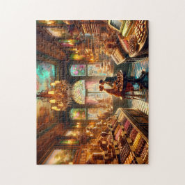 Puzzle Parisian Chocolatier Romantic Chocolate Shop Scene
