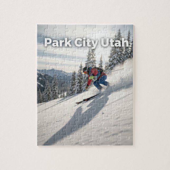 Puzzle Park city Utah (Vertical)