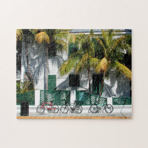 Puzzle Parking frente al Apartment Key West Fl
