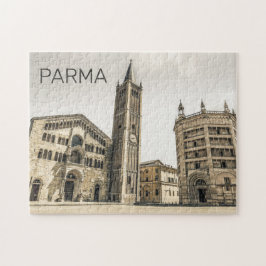 Puzzle Parma Emilia Romagna Piazza Del Duomo Italia
