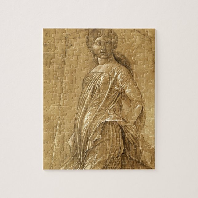 Puzzle Parnassus, Musa bailarina de Andrea Mantegna (Vertical)