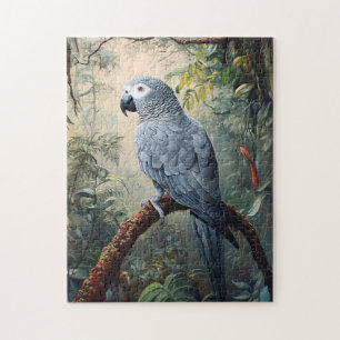Puzzle Paro gris africano