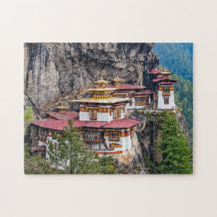 Puzzle Paro Taktsang: El Monasterio del Nido del Tigre - 