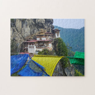 Puzzle Paro Taktsang: El monasterio nido del tigre - Butá