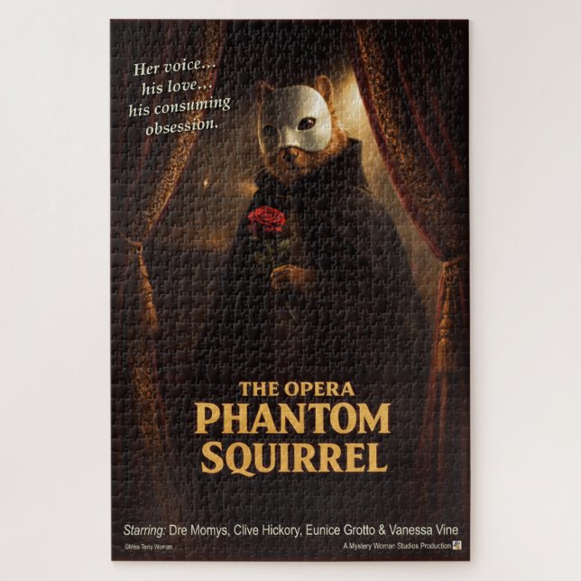 Puzzle Parodia de la Ópera del Fantasma de la Ardilla (Vertical)