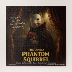Puzzle Parodia de la Ópera del Fantasma de la Ardilla