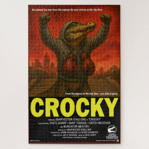 Puzzle Parodia de película clásica Crocky