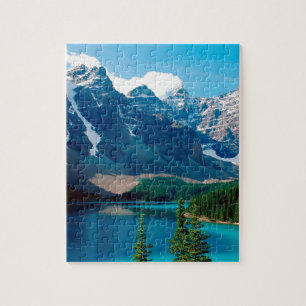 Puzzle Parque Canadá de la moraine del lago