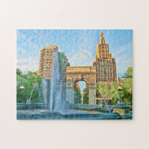 Puzzle Parque cuadrado de Washington, NYC