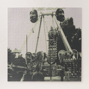 Puzzle Parque de diversiones Vintage Austria Viena Prater