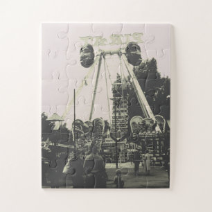 Puzzle Parque de diversiones Vintage Austria Viena Prater