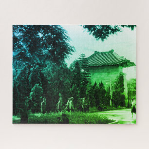 Puzzle Parque de mártires de Cantón de China vintage