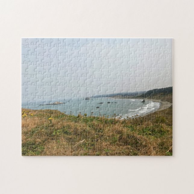 Puzzle Parque estatal Cabo Blanco, Costa de Oregón (Horizontal)