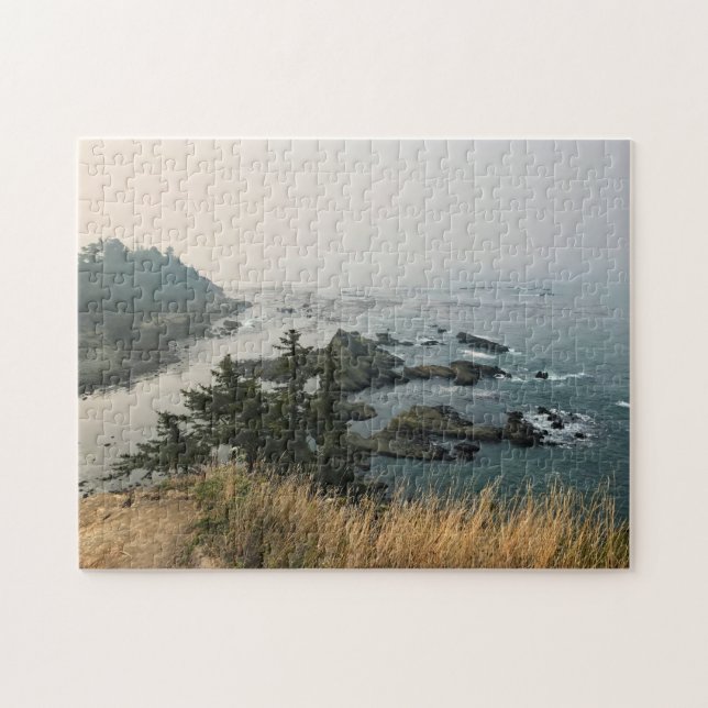 Puzzle Parque Estatal Cape Arago, Costa de Oregón (Horizontal)